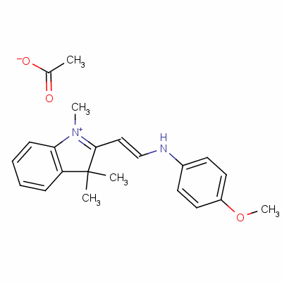 2-[2-[(4-)]ϩ]-1,3,3-׻-3H-f}Y(ji)(gu)ʽ_59737-02-9Y(ji)(gu)ʽ