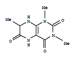  1,5,7,8-Ě-1,3,7-׻-2,4,6(3H)-ͪY(ji)(gu)ʽ_64724-40-9Y(ji)(gu)ʽ