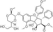 (1R,2R,3S,3AR,8BS)-6-[[(2S,3R,6R)-6-[(1R)-1,2-uһ]-3--1,4-h(hun)-2-]]-2,3,3A,8B-Ě-1,8B-u-8--3A-(4-)-3--1H-h(hun)ϩ[B]߻-2-Y(ji)(gu)ʽ_697235-38-4Y(ji)(gu)ʽ