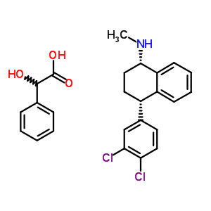 ʽ-(1S,4S)-N-׻-4-(3,4-ȱ)-1,2,3,4-Ě-1-}Y(ji)(gu)ʽ_79617-97-3Y(ji)(gu)ʽ