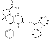 Fmoc-L-Phe-L-Ser[PSI(Me,Me)Pro]-OHY(ji)(gu)ʽ_878797-01-4Y(ji)(gu)ʽ
