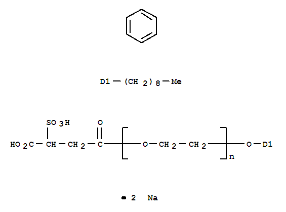 alpha-(3-Ȼ-1--3-ǻ)-omega-(ɻ)-Ҷc}(1:2)Y(ji)(gu)ʽ_9040-38-4Y(ji)(gu)ʽ