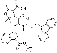 Fmoc-L-Trp(Boc)-L-Thr[PSI(Me,Me)Pro]-OHY(ji)(gu)ʽ_936707-21-0Y(ji)(gu)ʽ