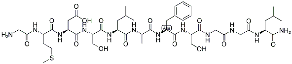 GLY-MET-ASP-SER-LEU-ALA-PHE-SER-GLY-GLY-LEU-NH2Y(ji)(gu)ʽ_116844-51-0Y(ji)(gu)ʽ