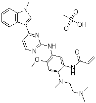 AZD9291Y(ji)(gu)ʽ_1421373-66-1Y(ji)(gu)ʽ