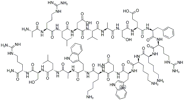 H-ala-arg-leu-asp-val-ala-ser-glu-phe-arg-lys-lys-trp-asn-lys-trp-ala-leu-ser-arg-nh2Y(ji)(gu)ʽ_150238-87-2Y(ji)(gu)ʽ
