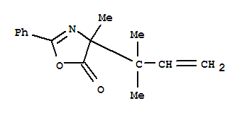 (9ci)-4-(1,1-׻-2-ϩ)-4-׻-2--5(4H)-fͪY(ji)(gu)ʽ_256343-74-5Y(ji)(gu)ʽ