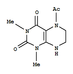(8ci)-5--5,6,7,8-Ě-1,3-׻- 2,4-Ě Y(ji)(gu)ʽ_31595-84-3Y(ji)(gu)ʽ