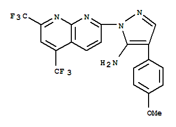 (9Ci)-1-[5,7-p(׻)-1,8--2-]-4-(4-)-1H--5-Y(ji)(gu)ʽ_321522-21-8Y(ji)(gu)ʽ