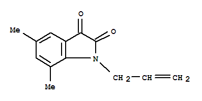 (9Ci)-5,7-׻-1-(2-ϩ)-1H--2,3-ͪY(ji)(gu)ʽ_342893-81-6Y(ji)(gu)ʽ