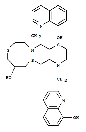 4,10-p[(8-u-2-)׻]-1,7,13-s-4,10-sh(hun)ʮ-15-Y(ji)(gu)ʽ_343372-35-0Y(ji)(gu)ʽ