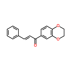 (E)-1-(2,3-䱽[B][1,4]fӢ-6-)-3--2-ϩ-1-ͪY(ji)(gu)ʽ_343609-17-6Y(ji)(gu)ʽ