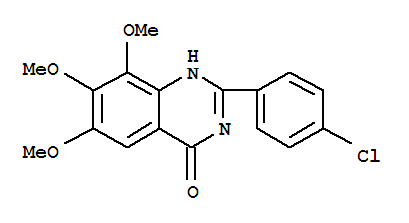 (9ci)-2-(4-ȱ)-6,7,8--4(1H)-ͪY(ji)(gu)ʽ_35241-34-0Y(ji)(gu)ʽ