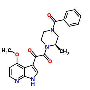 1-[(2R)-4--2-׻-1-]-2-(4--1H-[2,3-b]-3-)-1,2-ͪY(ji)(gu)ʽ_357263-13-9Y(ji)(gu)ʽ