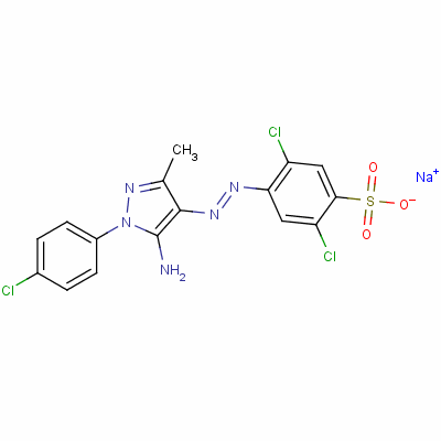 4-[[5--1-(4-ȱ)-3-׻-1H--4-]s]-2,5-ȱcY(ji)(gu)ʽ_37405-99-5Y(ji)(gu)ʽ