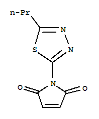 (9CI)-1-(5--1,3,4--2-)-1H--2,5-ͪY(ji)(gu)ʽ_378200-04-5Y(ji)(gu)ʽ