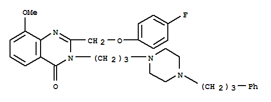 2-[(4-)׻]-8--3-[3-[4-(3-)-1-]]-4(3H)-ͪY(ji)(gu)ʽ_387346-57-8Y(ji)(gu)ʽ