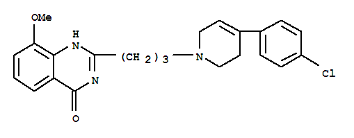 (9ci)-2-[3-[4-(4-ȱ)-3,6--1(2H)-]]-8--4(1H)-ͪY(ji)(gu)ʽ_437996-36-6Y(ji)(gu)ʽ