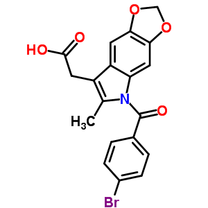 5-(4-屽)-6-׻-5H-1,3-[4,5-f]-7-Y(ji)(gu)ʽ_50332-01-9Y(ji)(gu)ʽ