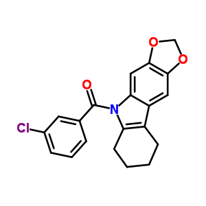 5-(3-ȱ)-6,7,8,9-Ě-5H-1,3-[4,5-b]Y(ji)(gu)ʽ_50332-22-4Y(ji)(gu)ʽ