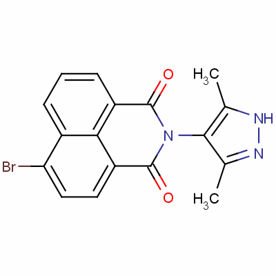 6--2-(3,5-׻-1H--4-)-1H-[de]-1,3(2H)-ͪY(ji)(gu)ʽ_51461-22-4Y(ji)(gu)ʽ
