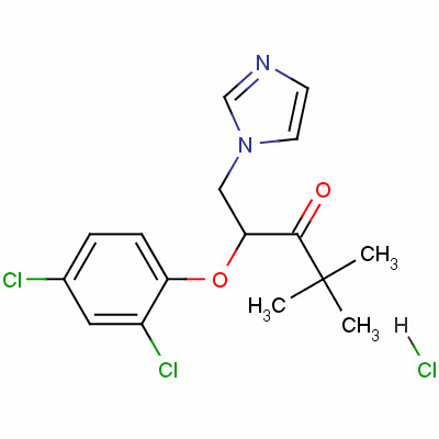 2-(2,4-ȱ)-1-(1H--1-)-4,4-׻-3-ͪ}}Y(ji)(gu)ʽ_52130-69-5Y(ji)(gu)ʽ