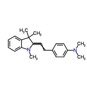 N,N-׻-4-[2-(2,3--1,3,3-׻-1H--2-)ϩ]Y(ji)(gu)ʽ_54268-71-2Y(ji)(gu)ʽ