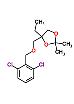 4-[[(2,6-ȱ)]׻]-4-һ-2,2-׻-1,3-h(hun)Y(ji)(gu)ʽ_55117-01-6Y(ji)(gu)ʽ