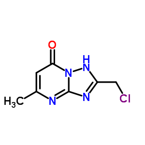 2-(ȼ׻)-5-׻-(1,2,4)(1,5-a)-7(1h)-ͪY(ji)(gu)ʽ_56433-30-8Y(ji)(gu)ʽ