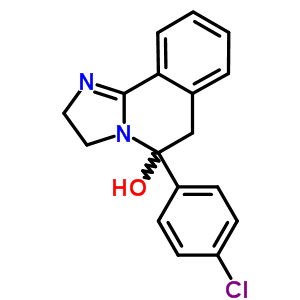 5-(4-ȱ)-2,3,5,6-Ě[2,1-a]-5-Y(ji)(gu)ʽ_56882-42-9Y(ji)(gu)ʽ
