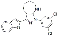 (9ci)-3-(2-߻)-1-(3,5-ȱ)-1,4,5,6,7,8--[3,4-b]s׿Y(ji)(gu)ʽ_579438-70-3Y(ji)(gu)ʽ