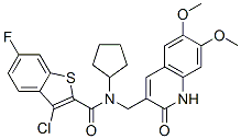 (9ci)-3--n-h(hun)-n-[(1,2--6,7--2--3-)׻]-6--[b]-2-Y(ji)(gu)ʽ_579459-50-0Y(ji)(gu)ʽ