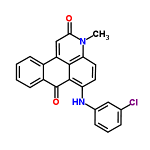 6-[(3-ȱ)]-3-׻-3H-[1,2,3-de]-2,7-ͪY(ji)(gu)ʽ_58221-90-2Y(ji)(gu)ʽ