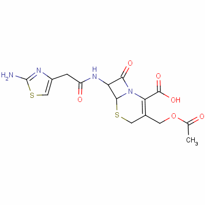 (6R-ʽ)-3-(׻)-7-[(2--4-)]-8--5-s-1-sph(hun)[4.2.0]-2-ϩ-2-Y(ji)(gu)ʽ_58233-18-4Y(ji)(gu)ʽ