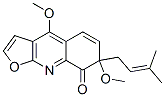 (+)-4,7--7-(3-׻-2-ϩ)߻૲[2,3-b]-8(7H)-ͪY(ji)(gu)ʽ_59557-95-8Y(ji)(gu)ʽ