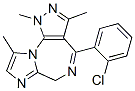 4-(2-ȱ)-1,6--1,3,9-׻[1,2-a][4,3-f][1,4]s׿Y(ji)(gu)ʽ_59897-48-2Y(ji)(gu)ʽ