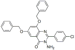 3--2-(4-ȱ)-6,8-p()-4(3H)-ͪY(ji)(gu)ʽ_60186-45-0Y(ji)(gu)ʽ