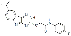 (9ci)-n-(4-)-2-[[8-(1-׻һ)-2H-1,2,4-າ[5,6-b]-3-]]-Y(ji)(gu)ʽ_603947-27-9Y(ji)(gu)ʽ