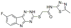 (9ci)-2-[(8--2H-1,2,4-າ[5,6-b]-3-)]-n-(5-׻-1,3,4--2-)-Y(ji)(gu)ʽ_603948-04-5Y(ji)(gu)ʽ