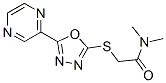 (9ci)-N,N-׻-2-[(5--1,3,4-f-2-)]-Y(ji)(gu)ʽ_604740-38-7Y(ji)(gu)ʽ