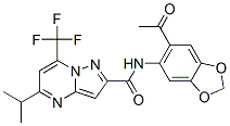 (9CI)-N-(6--1,3-sh(hun)ϩl-5-)-5-(1-׻һ)-7-(׻)-[1,5-a]-2-Y(ji)(gu)ʽ_606096-69-9Y(ji)(gu)ʽ