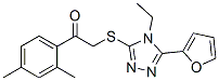 (9ci)-1-(2,4-׻)-2-[[4-һ-5-(2-߻)-4H-1,2,4--3-]]-ͪY(ji)(gu)ʽ_606111-64-2Y(ji)(gu)ʽ