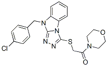 (9ci)-4-[[[9-[(4-ȱ)׻]-9h-1,2,4-[4,3-a]-3-]]]-Y(ji)(gu)ʽ_606121-00-0Y(ji)(gu)ʽ