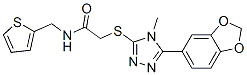 (9ci)-2-[[5-(1,3-sh(hun)ϩl-5-)-4-׻-4H-1,2,4--3-]]-n-(2-Լ׻)-Yʽ_606136-68-9Yʽ
