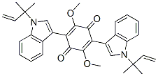 2,5-p[1-(1,1-׻-2-ϩ)-1H--3-]-3,6--2,5-h(hun)ϩ-1,4-ͪY(ji)(gu)ʽ_60924-75-6Y(ji)(gu)ʽ