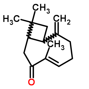 (1R,4E,9S)-4,11,11-׻-8-׻ph(hun)[7.2.0]-4-ʮһϩ-3-ͪY(ji)(gu)ʽ_62346-22-9Y(ji)(gu)ʽ