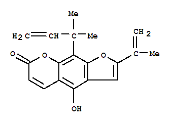 9-(1,1-׻-2-ϩ)-4-u-2-(1-׻ϩ)-7H-߻૲[3,2-g][1]-7-ͪYʽ_62395-58-8Yʽ