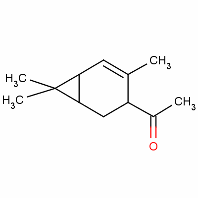 1-(3,7,7-׻ph(hun)[4.1.0]ϩ)-1-ͪY(ji)(gu)ʽ_62501-24-0Y(ji)(gu)ʽ