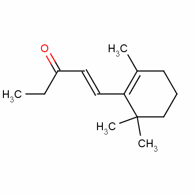 (E)-1-(2,6,6-׻-1-h(hun)ϩ-1-)-1-ϩ-3-ͪY(ji)(gu)ʽ_63429-28-7Y(ji)(gu)ʽ