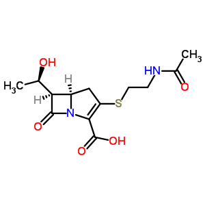 (5R,6s)-3-[[2-()һ]]-6-[(r)-1-uһ]-7--1-sph(hun)[3.2.0]-2-ϩ-2-Y(ji)(gu)ʽ_63701-32-6Y(ji)(gu)ʽ